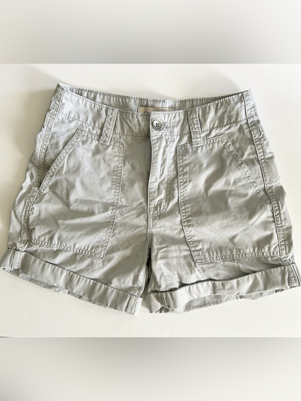 Calvin Klein Jeans Women's Utility Rolled Shorts